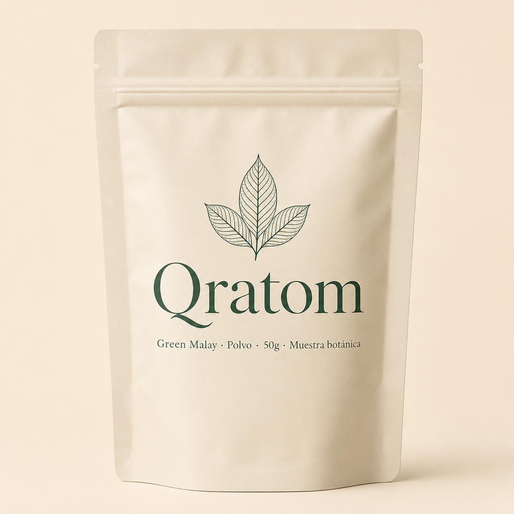 Bolsa Saviala Green Malay kratom polvo 50 g