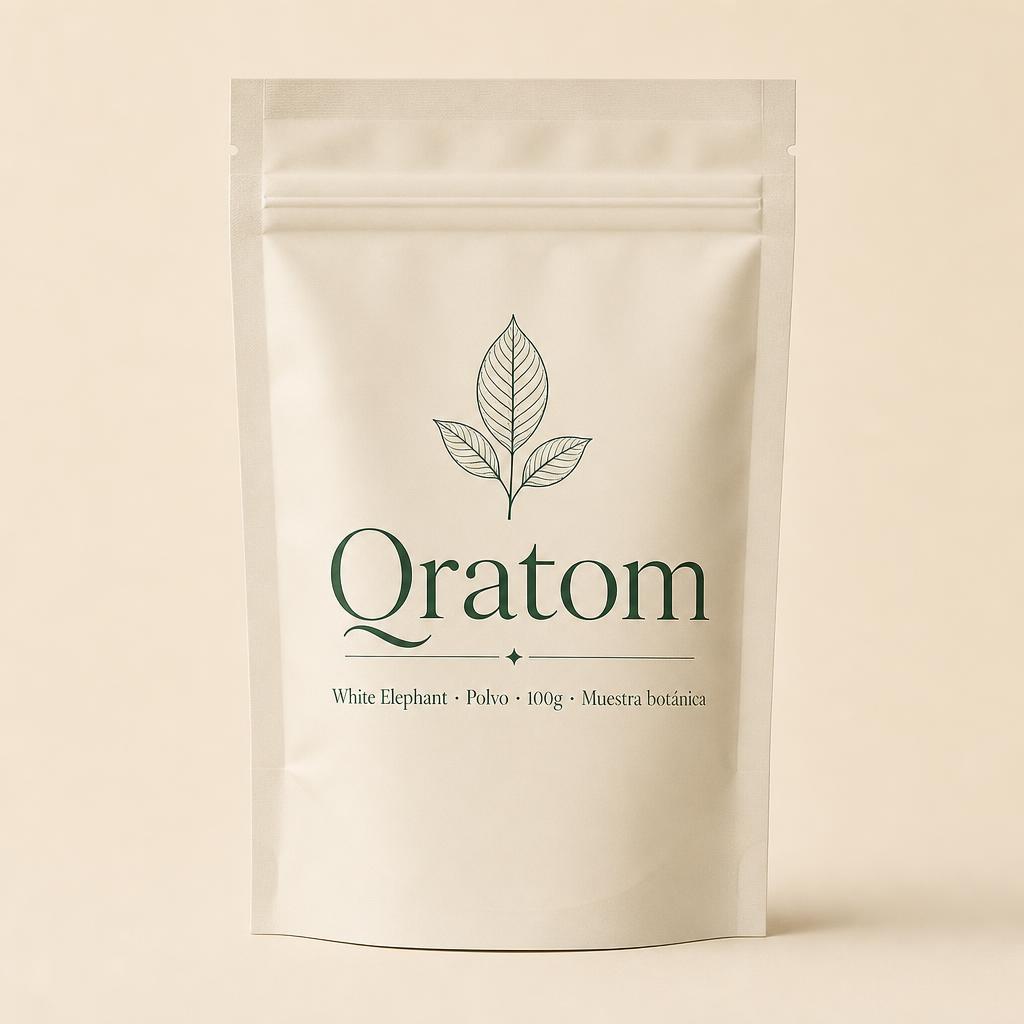 Bolsa Saviala White Elephant kratom polvo 100 g